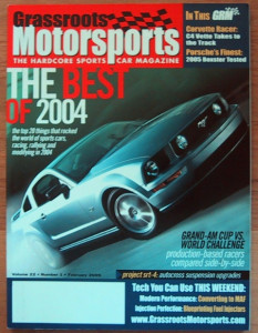 GRASSROOTS MOTORSPORTS 2005 FEB - BOXSTER, BMW vs. BMW